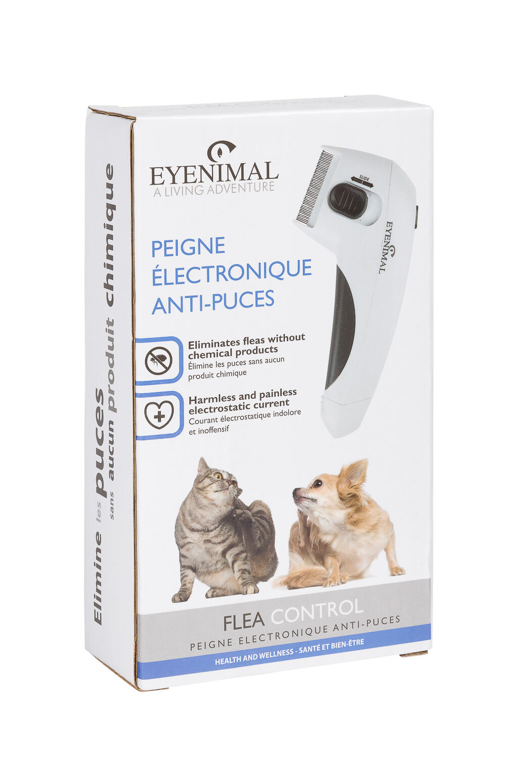 Peigne anti-puces électronique FLEA CONTROL EYENIMAL 4/4