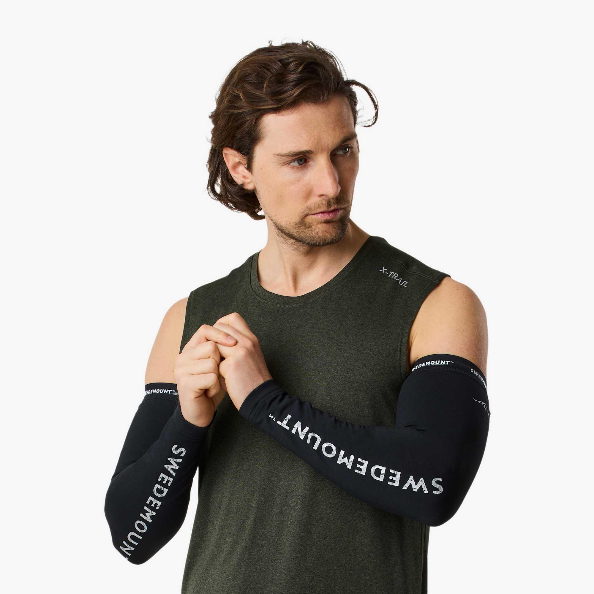 Ocieplacze na ramiona trening unisex Swedemount Arm Sleeve 1/7