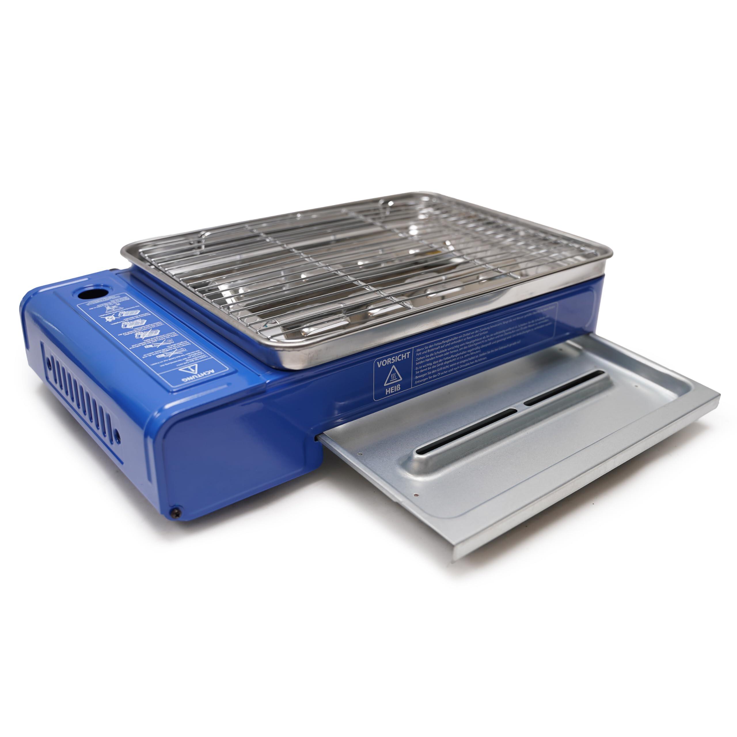 Eurocatch Evergrill Barbecue da campeggio a butano - Barbecue da tavolo 5/7