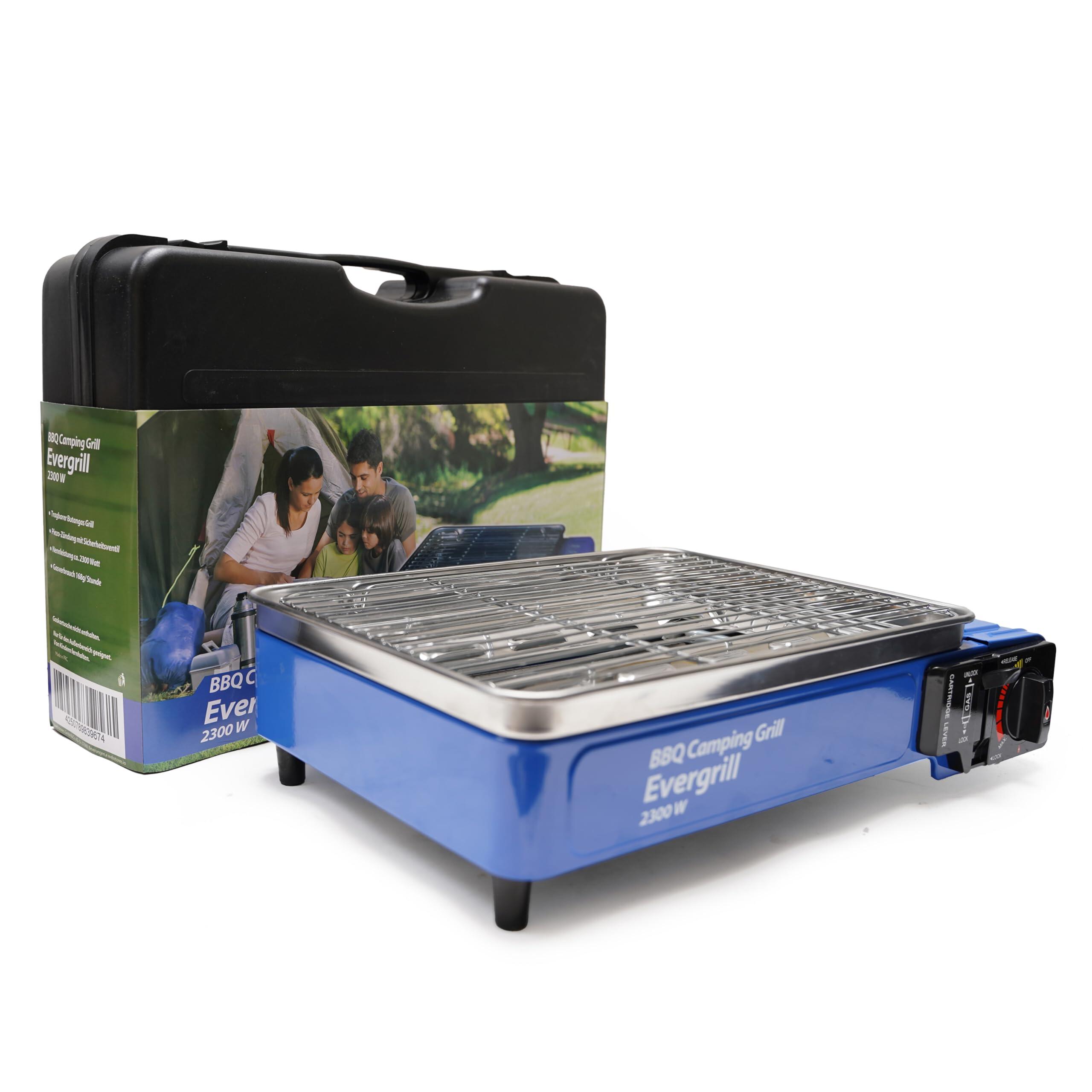 Eurocatch Evergrill Barbecue da campeggio a butano - Barbecue da tavolo 1/7