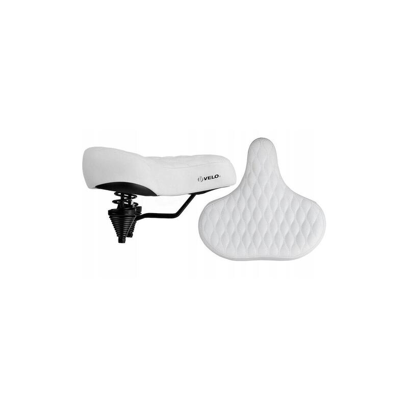 Șa de bicicletă Royal Cruiser Vinyl 275 × 270 mm Alb