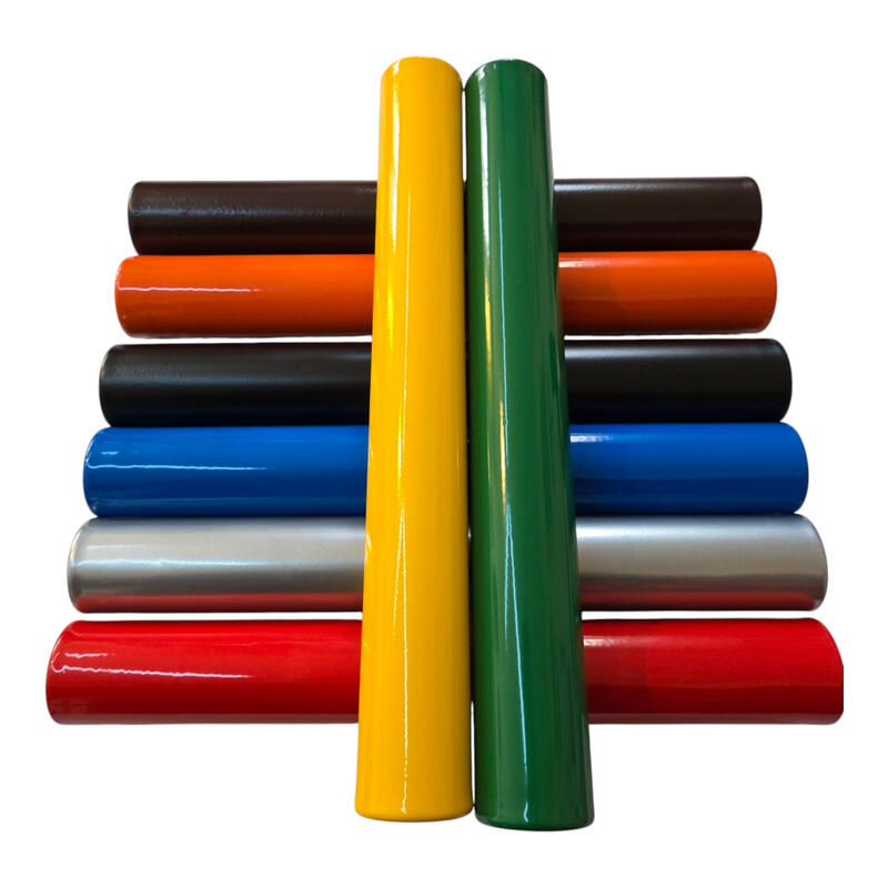 Set 8 bastoane stafetă Anastasia Sport din aluminiu