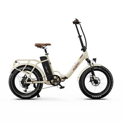 Opvouwbare elektrische fiets onesport ot16 max 48v18ah 20×4.0" fat band