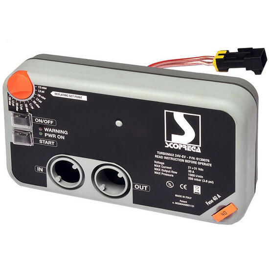 Gonfleur Électrique pour Bateaux 1000 L/min TURBOMAX