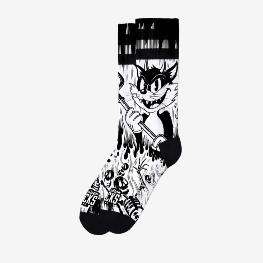 Chaussettes American Socks Chat Maléfique 2/7