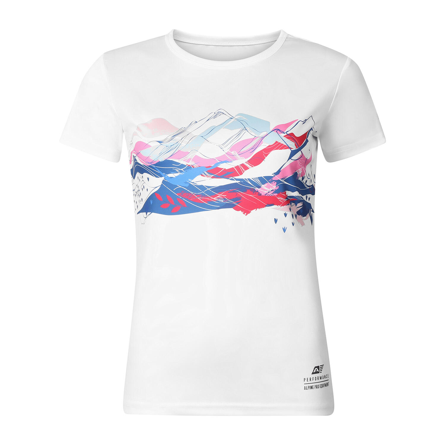 ALPINE PRO Dámské sportovní triko s cool-dry QUATRA 2
