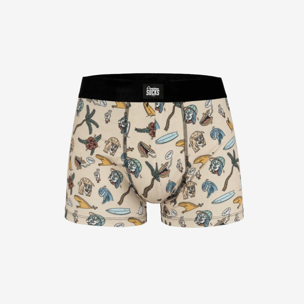 Boxer American Socks Stinky Surfer