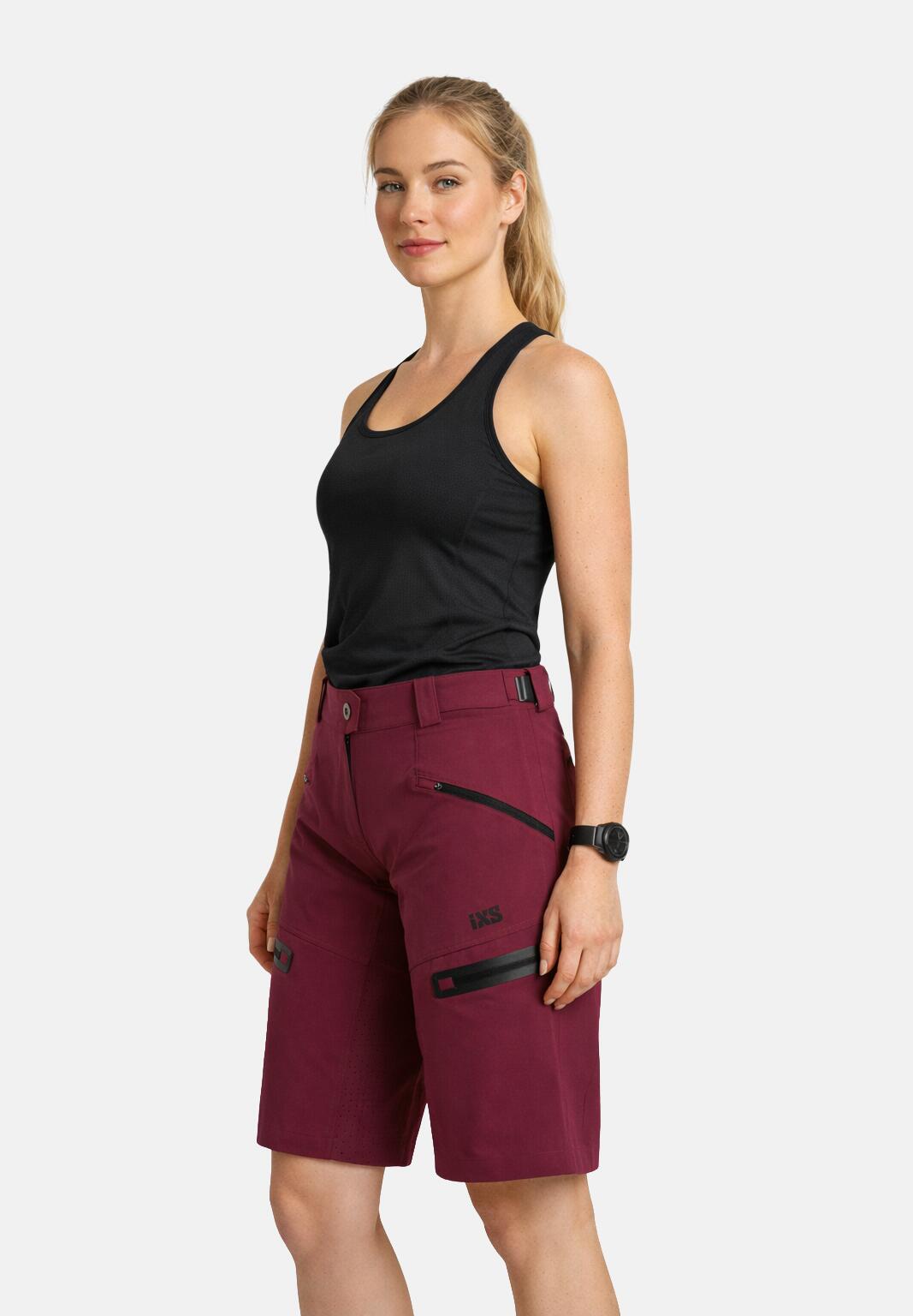 Sever 6.1 Damen Shorts aubergine 5/5