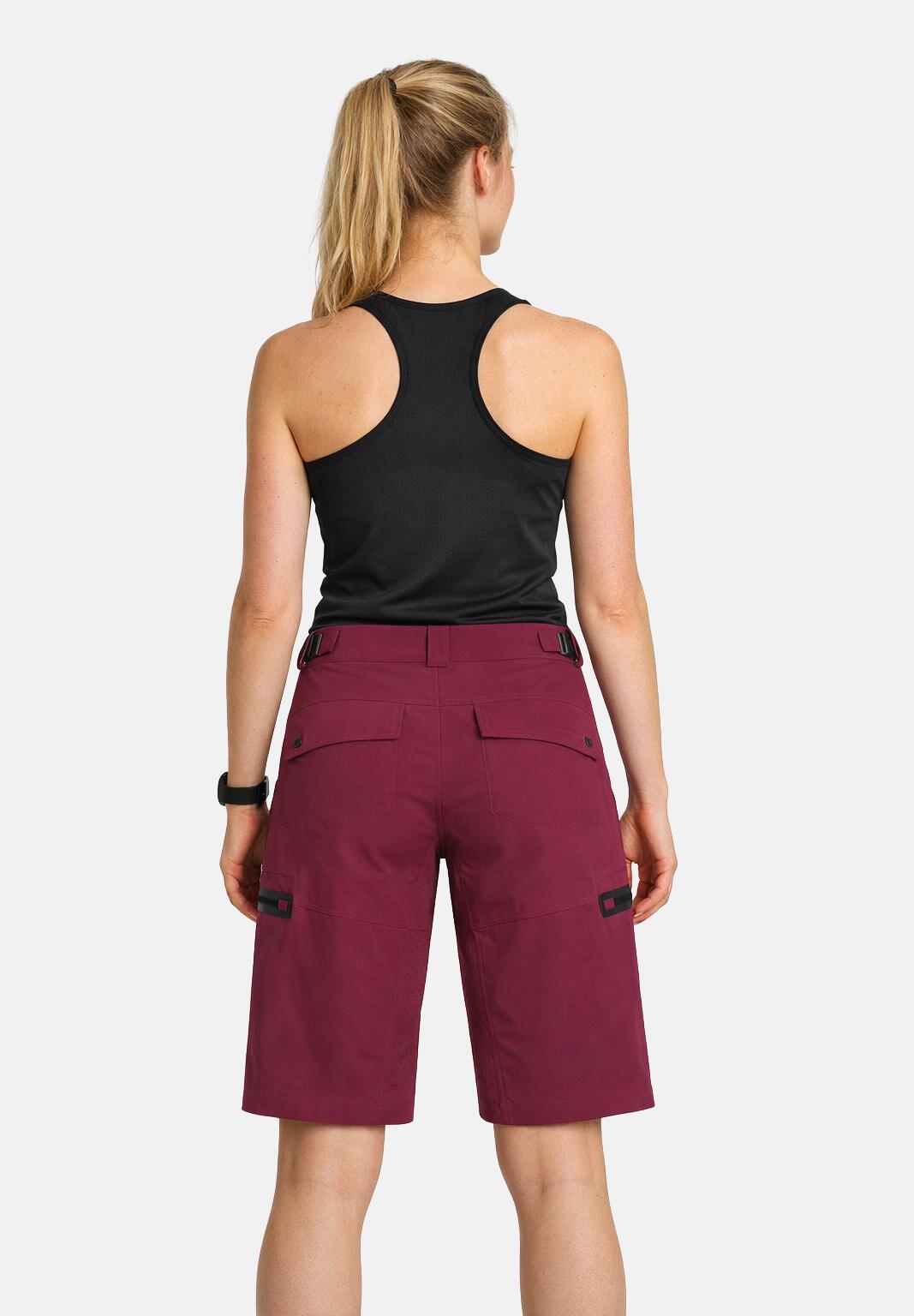 Sever 6.1 Damen Shorts aubergine 4/5