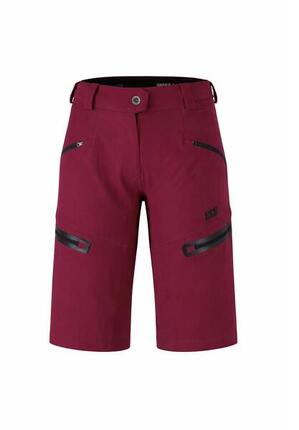 Damen Velo-Short iXS Sever 6.1 aubergine, Stretch-Polyester