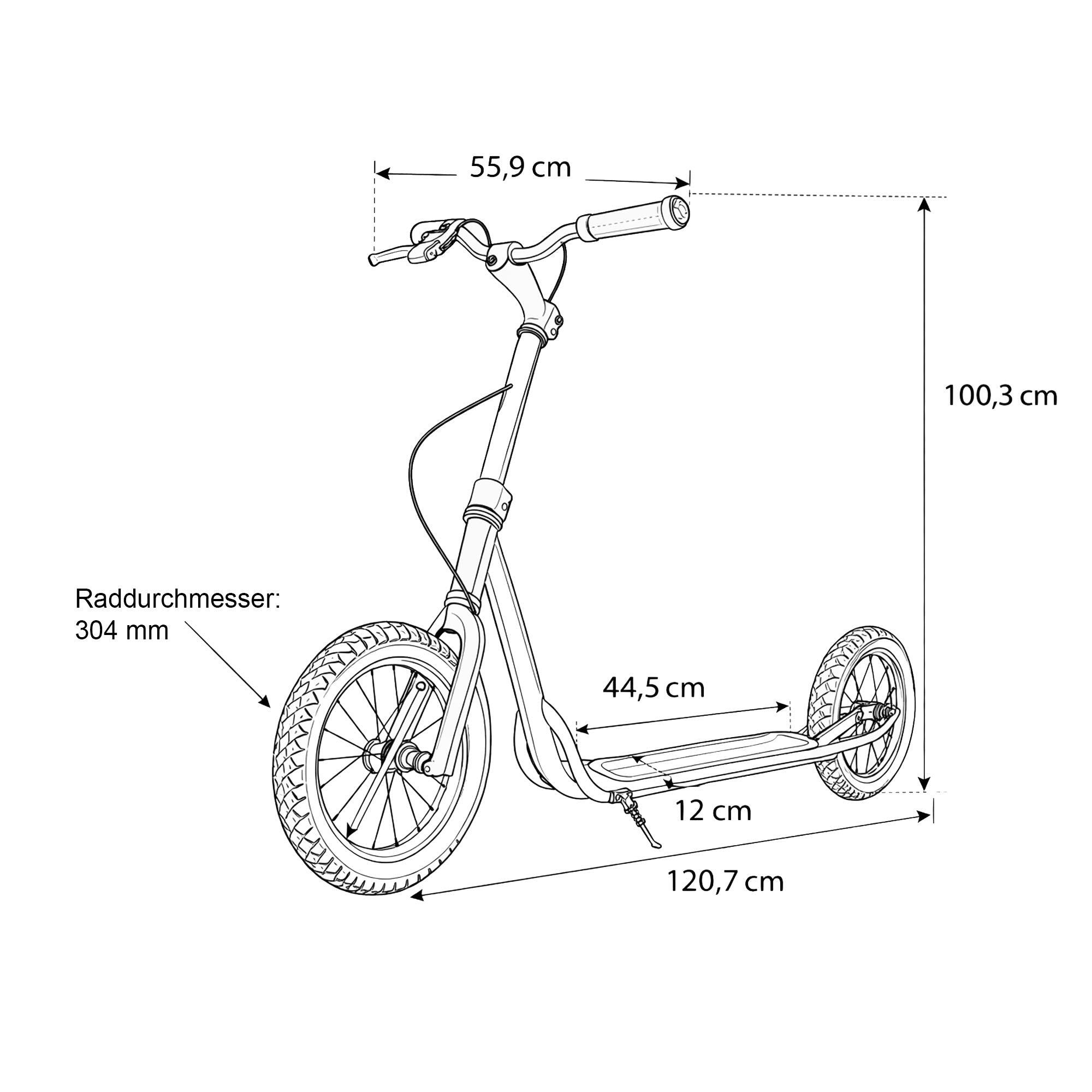 Scooter  Metro Glide 300  Weiss rot 6/6