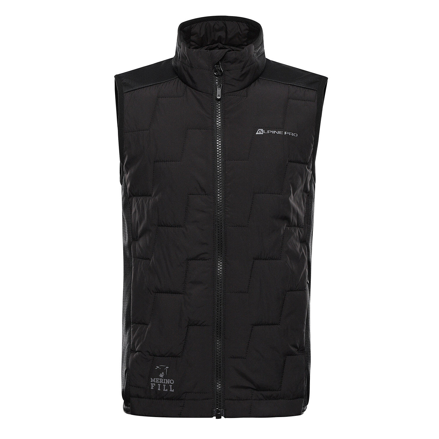 ALPINE PRO Dětská vesta s merino výplní NERCO