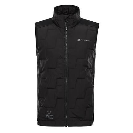 Bezrękawnik dziecięcy ocieplany z wełną merino Alpine Pro Nerco