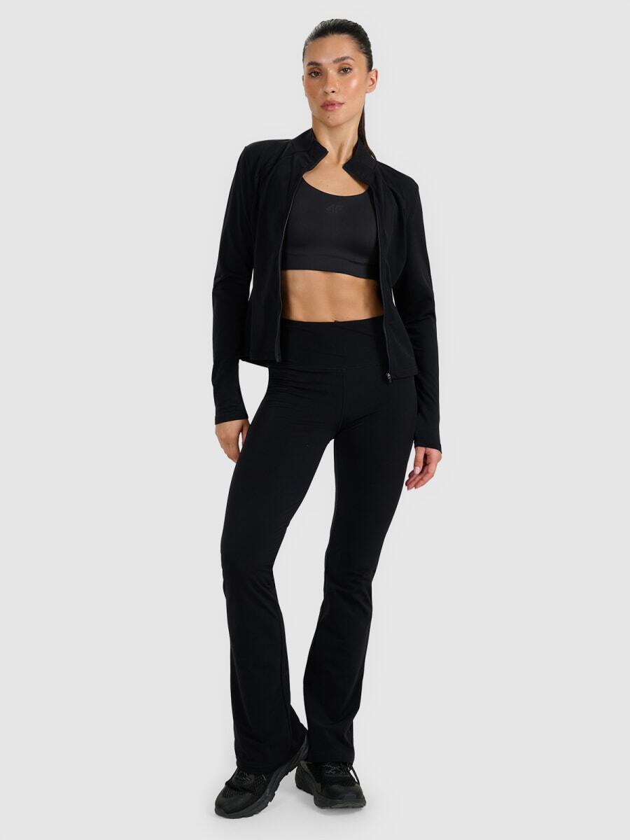 Pantalon évasé pour femme, idéal pour le yoga dynamique 3/6