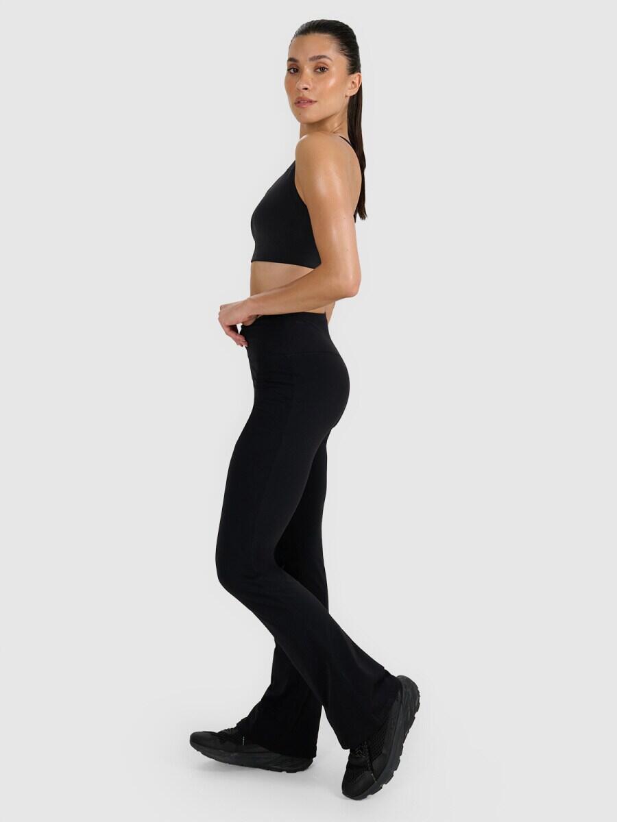 Leggings da yoga a vita alta e gamba larga 2/7