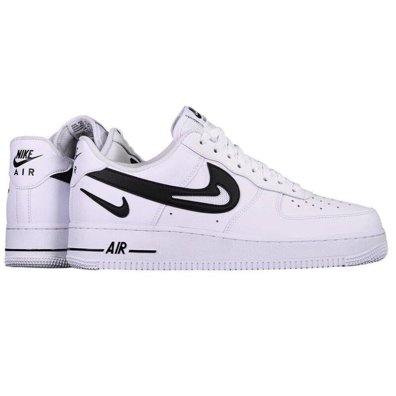 Air Force 1 Low '07 FM Cut Out Swoosh White Black