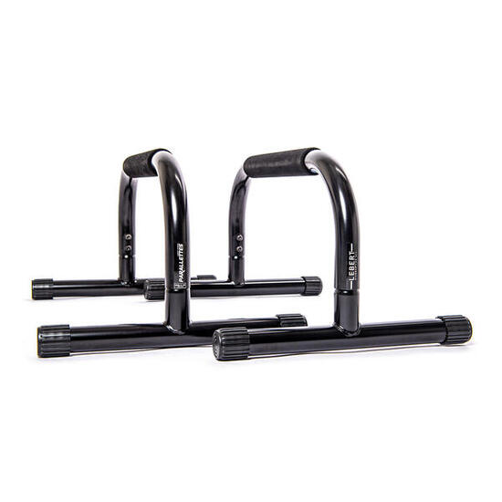 Parallel Bars Equalizer Schwarz Parallettes Bodybuilding Unisex Schwarz