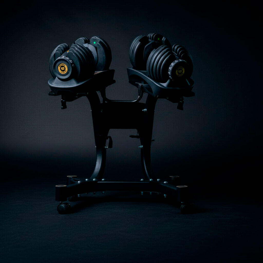 Adjustable Dumbbell Rack Behumax 2/4