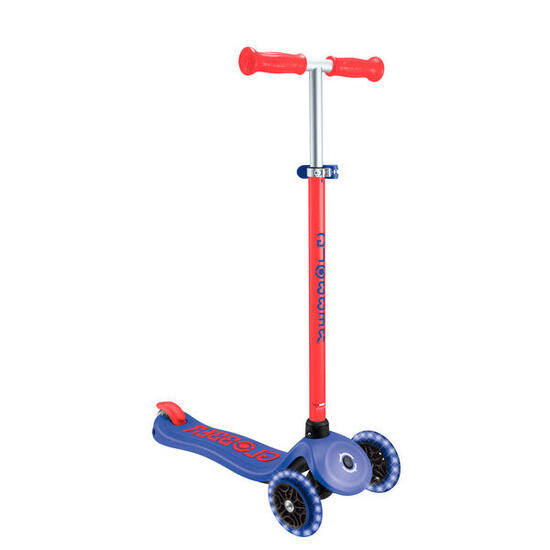 Trottinette 3 roues PRIMO PLUS LIGHTS NEON - Bleu marine
