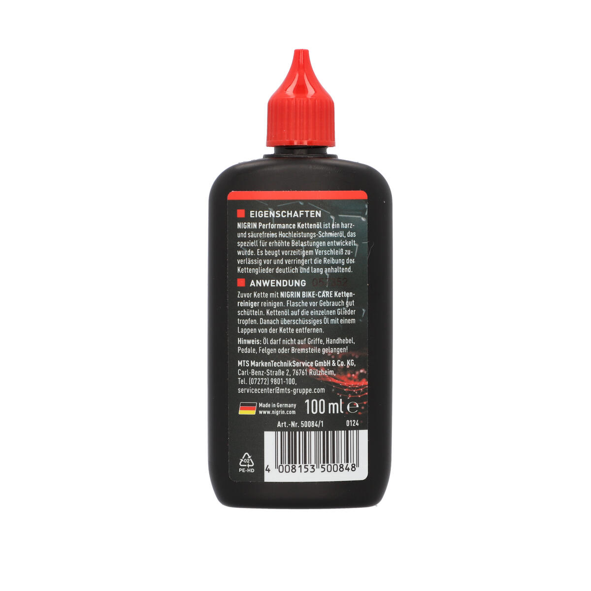 NIGRIN BIKE-CARE E-Bike- und Fahrrad-Kettenöl - 100ml 2/7