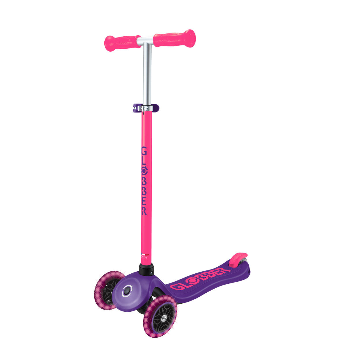 Trottinette 3 roues PRIMO PLUS LIGHTS NEON - Violet 5/6