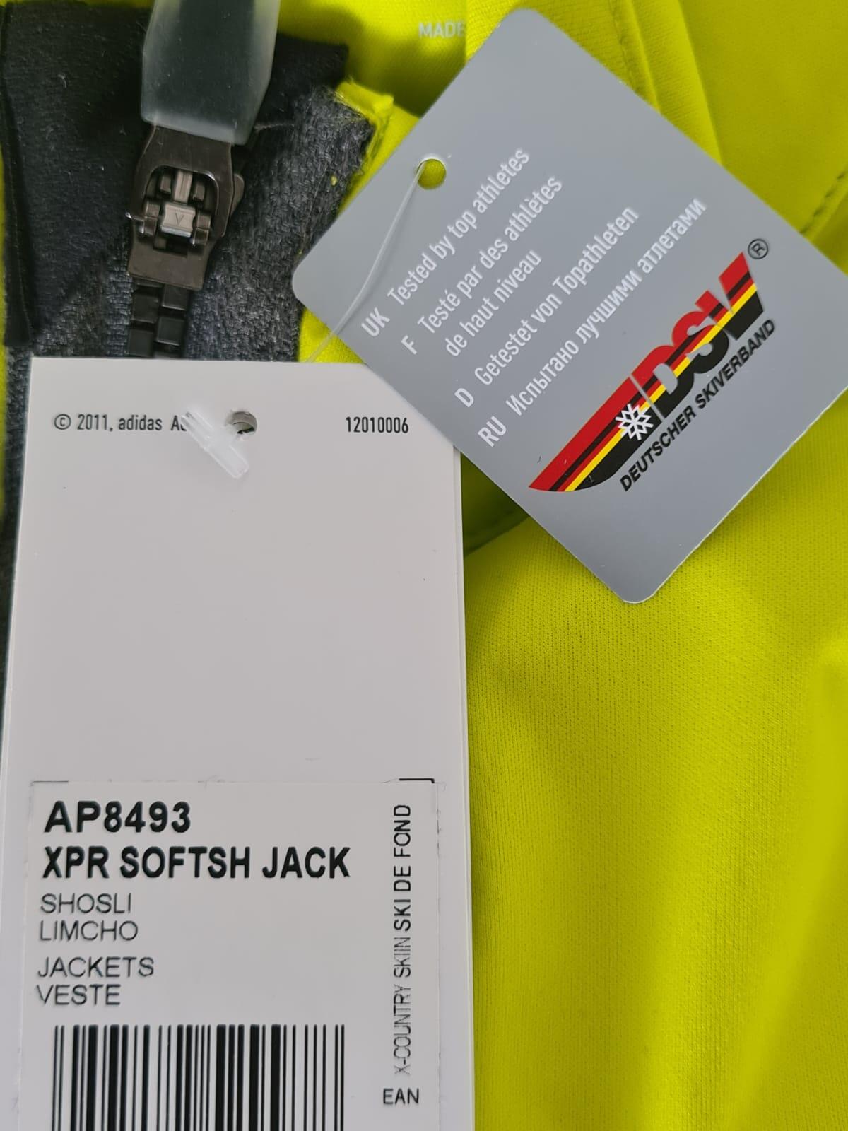Jacke Xperior Softshell in Gelb 4/4