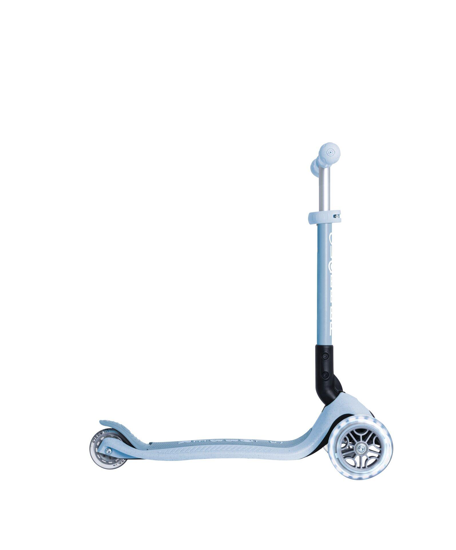 Trotinete de 3 rodas JUNIOR FOLDABLE LIGHTS ECOLOGIC - Azul celeste 7/7