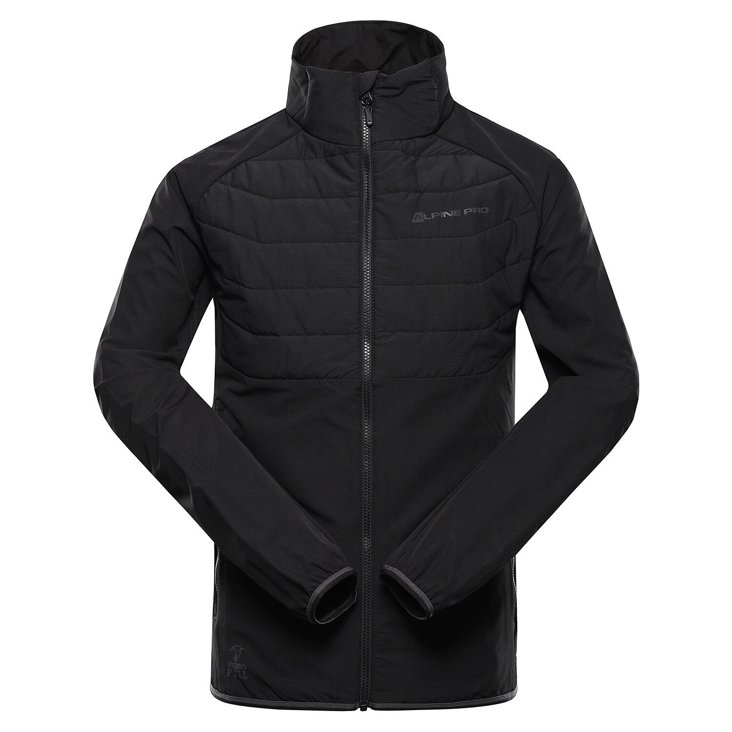 ALPINE PRO Pánská bunda s merino výplní GERL