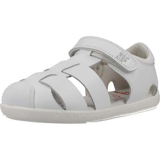 Sandalias Barefoot Niños Garvalín 252326G Celestes Cierre Adherente