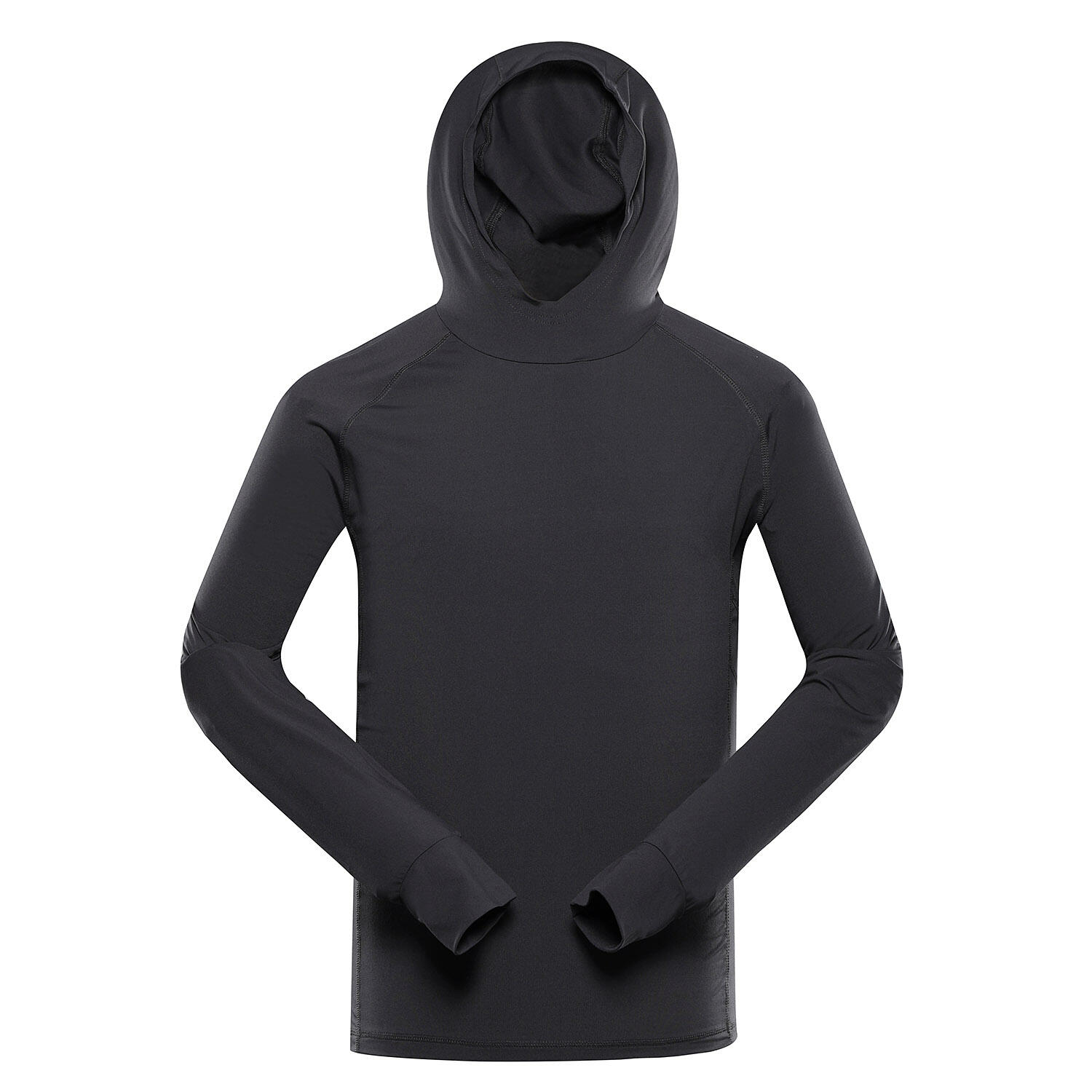 ALPINE PRO Pánská funkční mikina s reflexními prvky IZAR