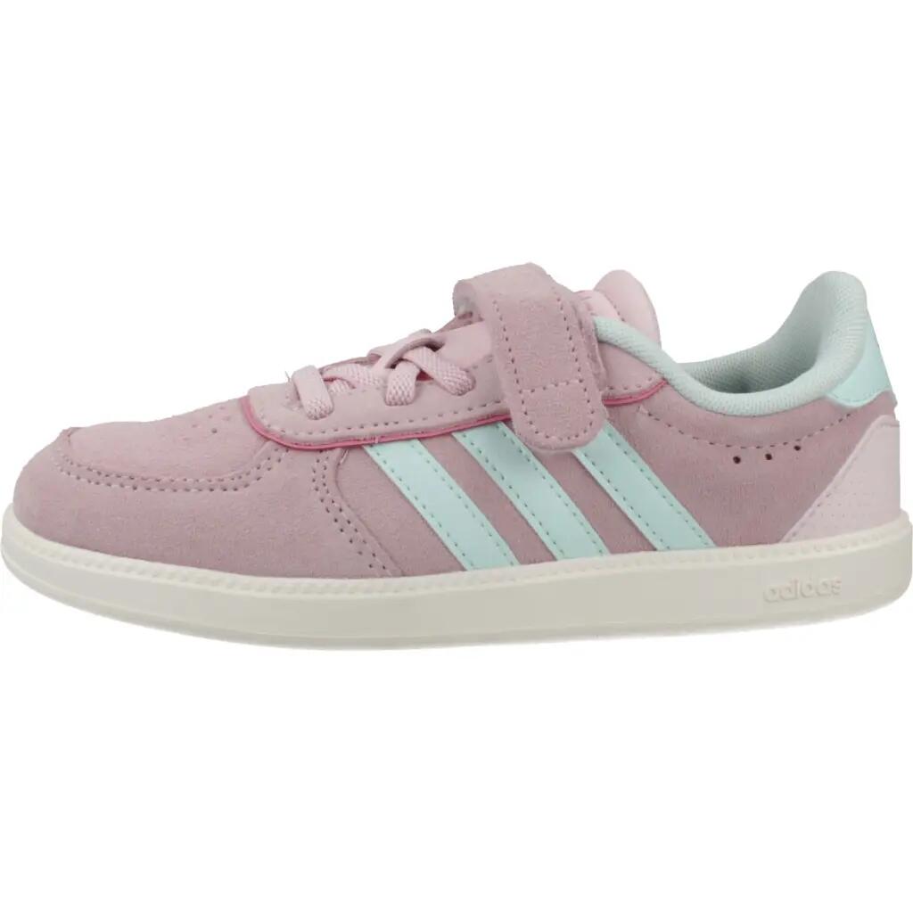 ADIDAS Breaknet crianças camurça rosa 2/15