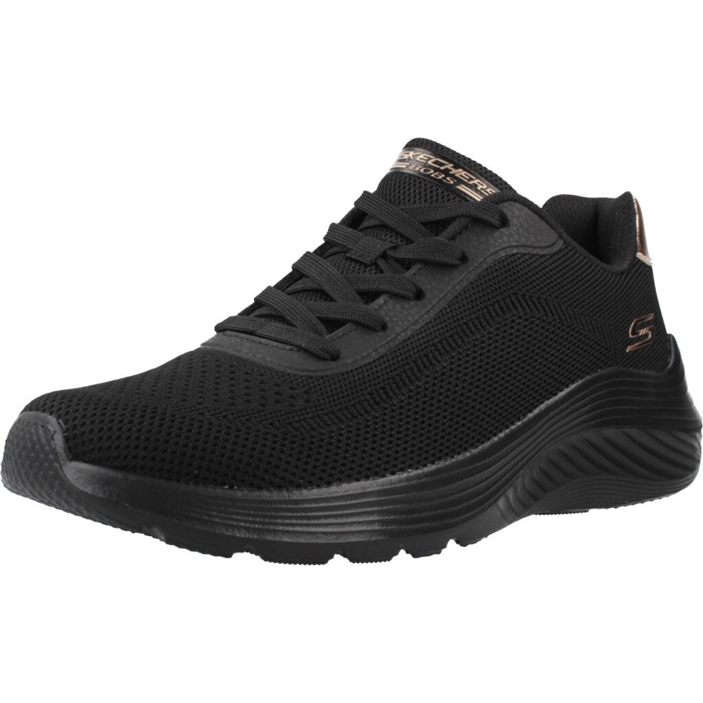 Sneakers Skechers Bobs Squad Waves-current Look, Black, Women