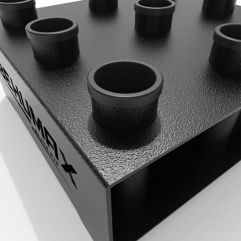 Behumax- Rack De Suelo Para 9 Barras 2/4