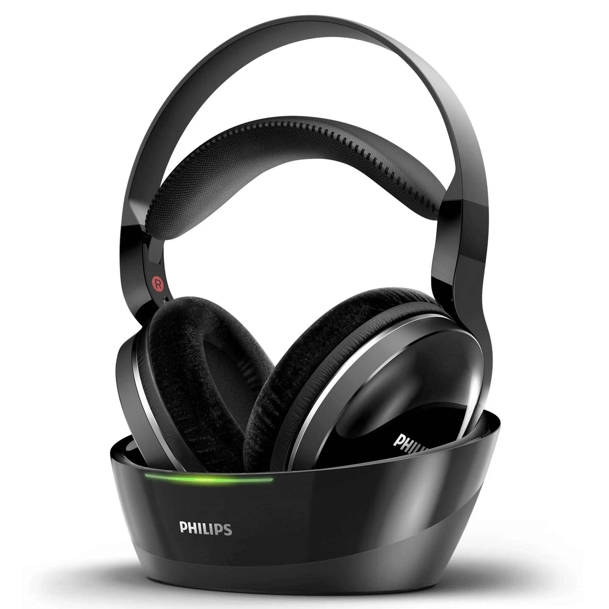 Philips SHD8850 Wireless TV Headphones - Black
