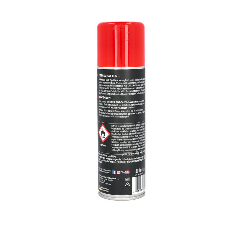 Spray ceara intretinere bicicleta, 300 ml