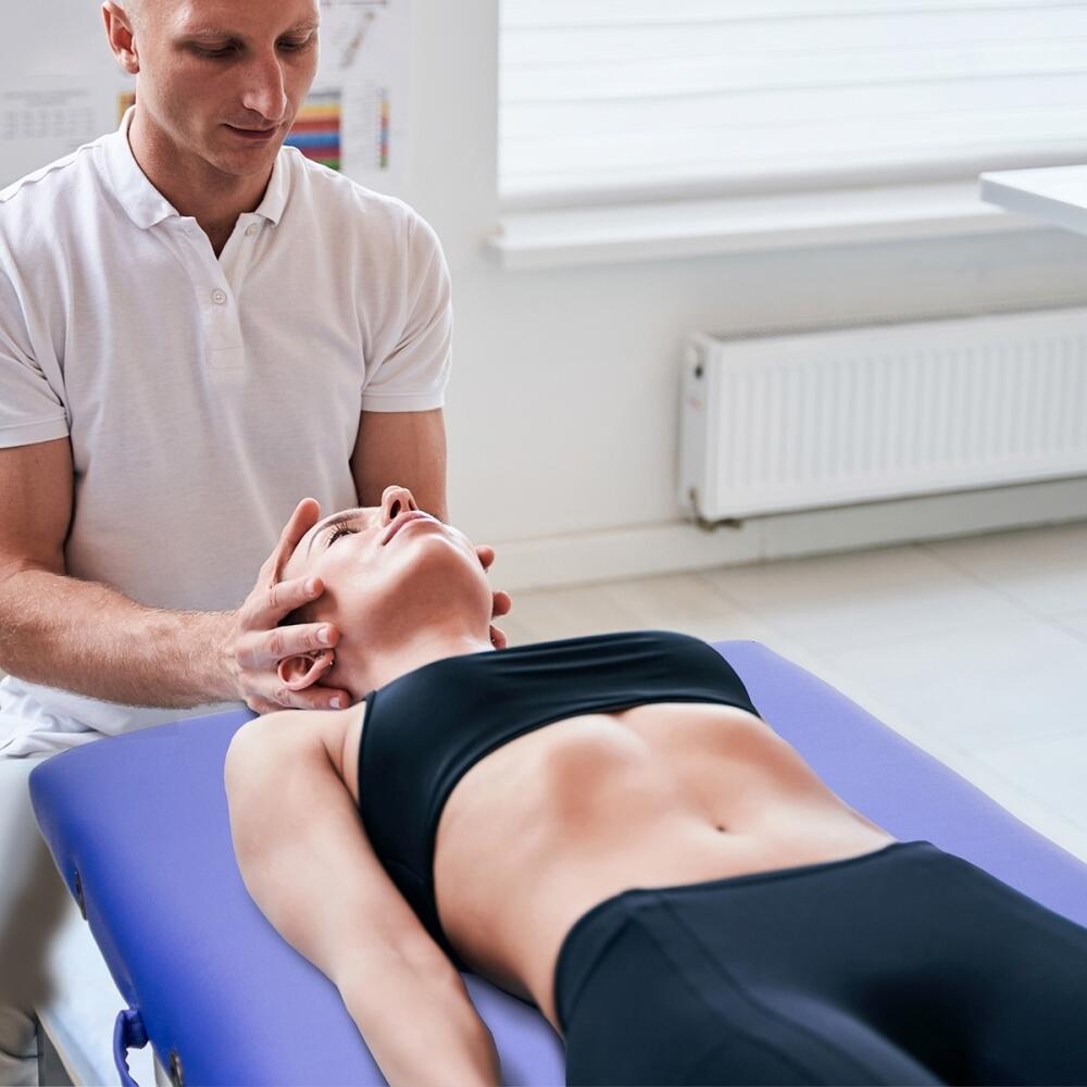 Table de Massage Pliante Portable Bois réglable Système de Verrouillage 6/8