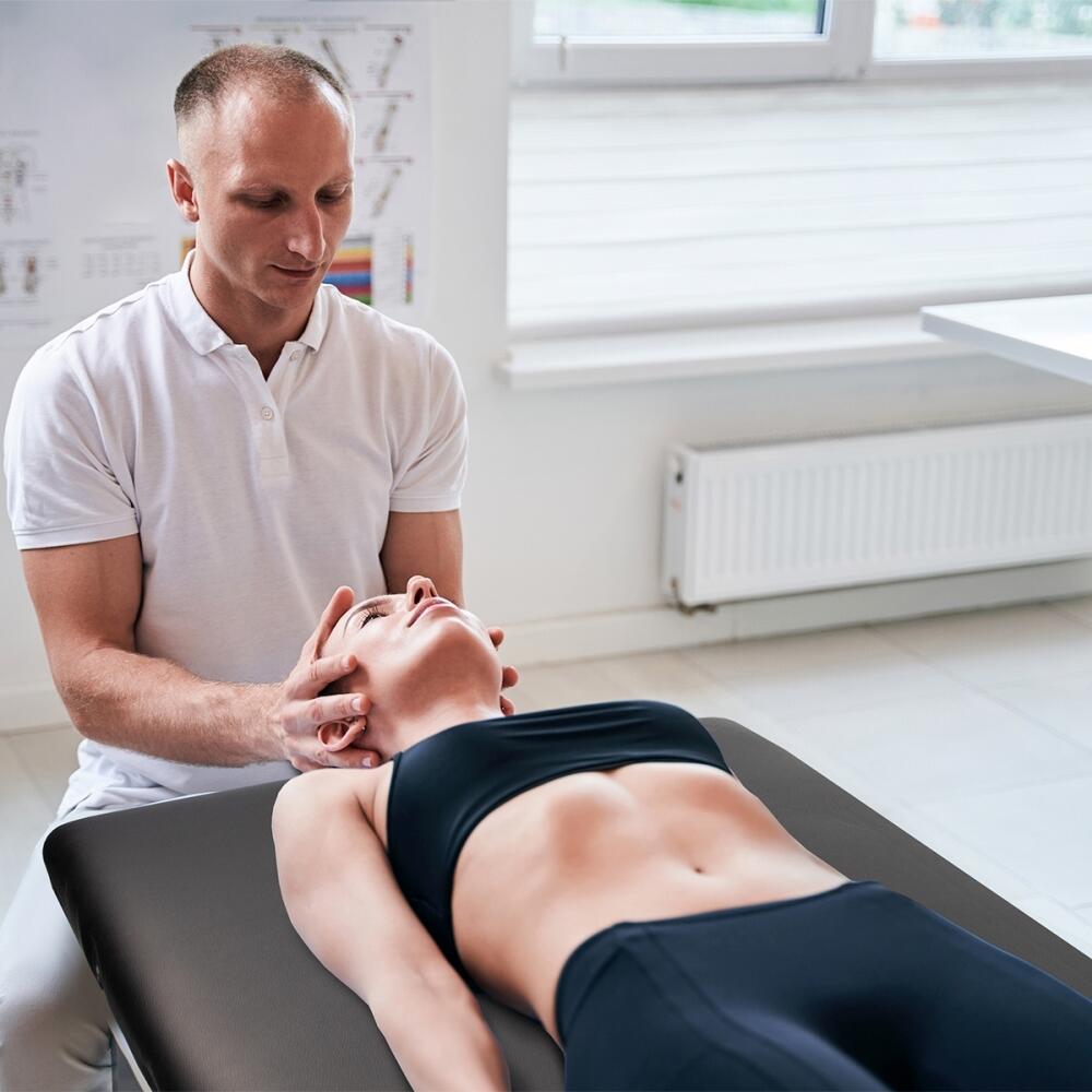 Table de massage pliante Portable Bois réglable Massagetafel 6/8