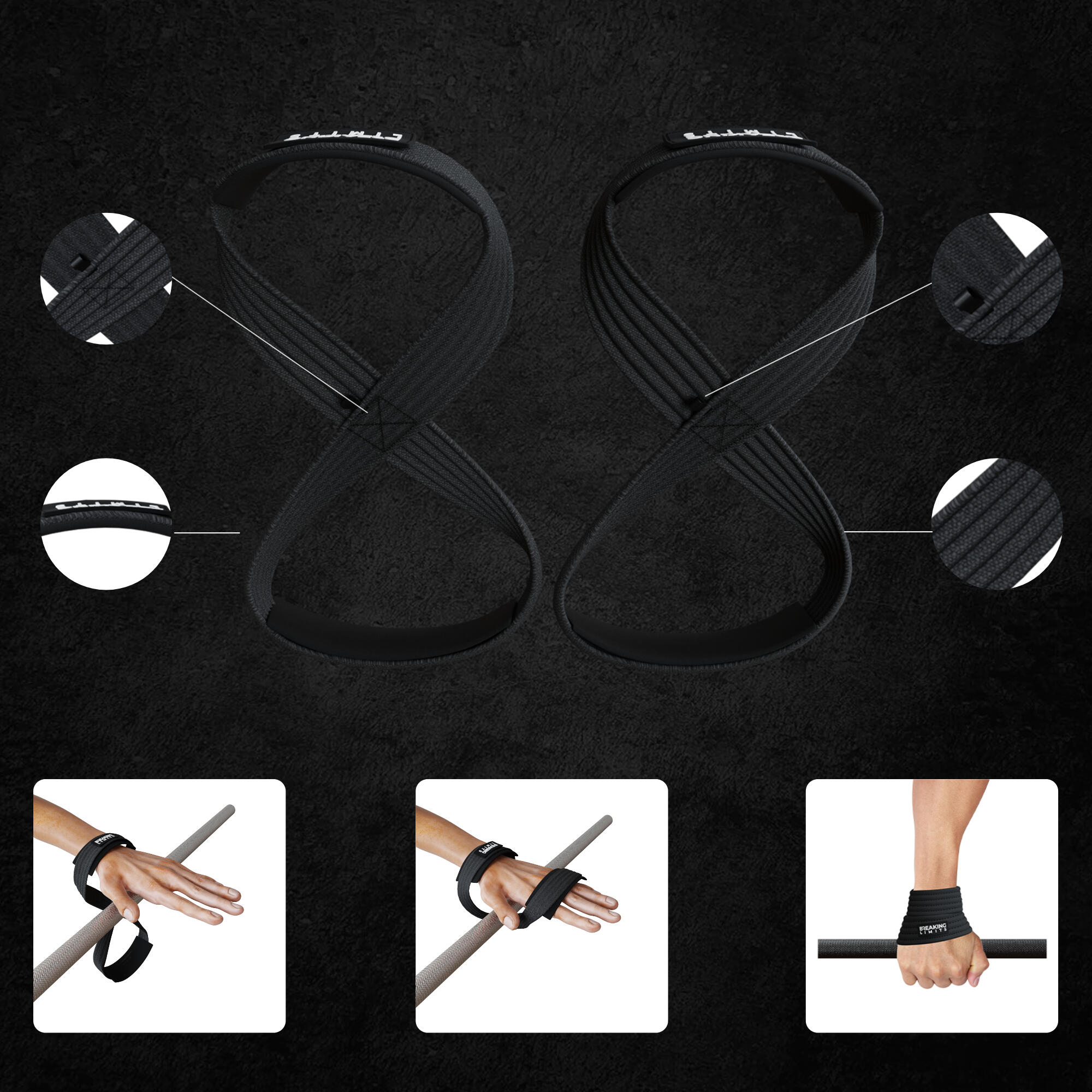 Figure 8 Straps - Lifting Straps - Lifting Grips - Lifting Hooks 6/6