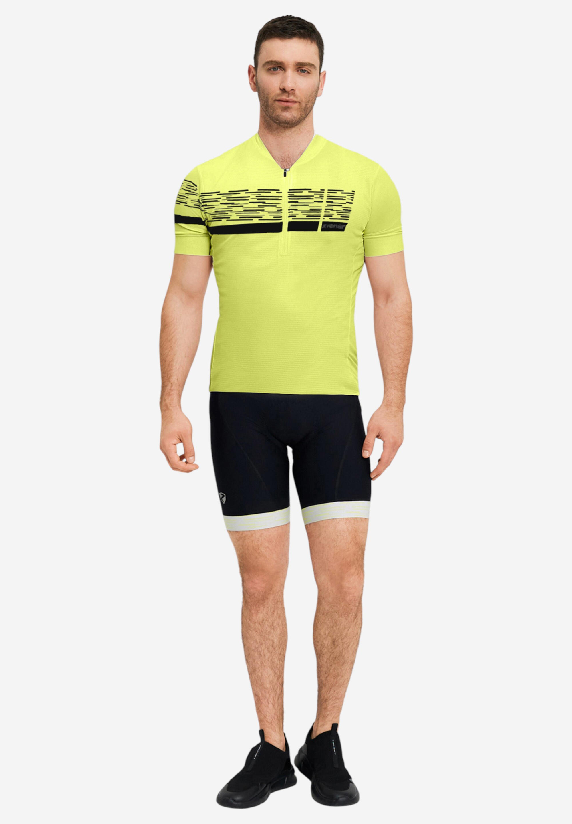 Kurzärmeliges Radtrikot NEMIC-Z grey denim 4/5