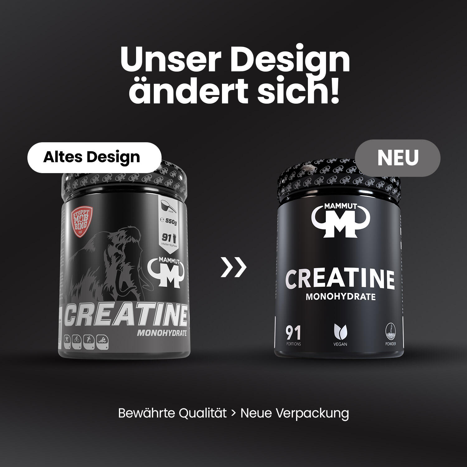Creatine Monohydrate Powder - 550 g Dose 2/4