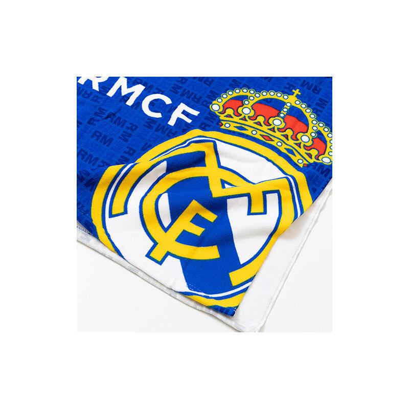 Real Madrid Kinder-Strandponcho mit Kapuze 4/4