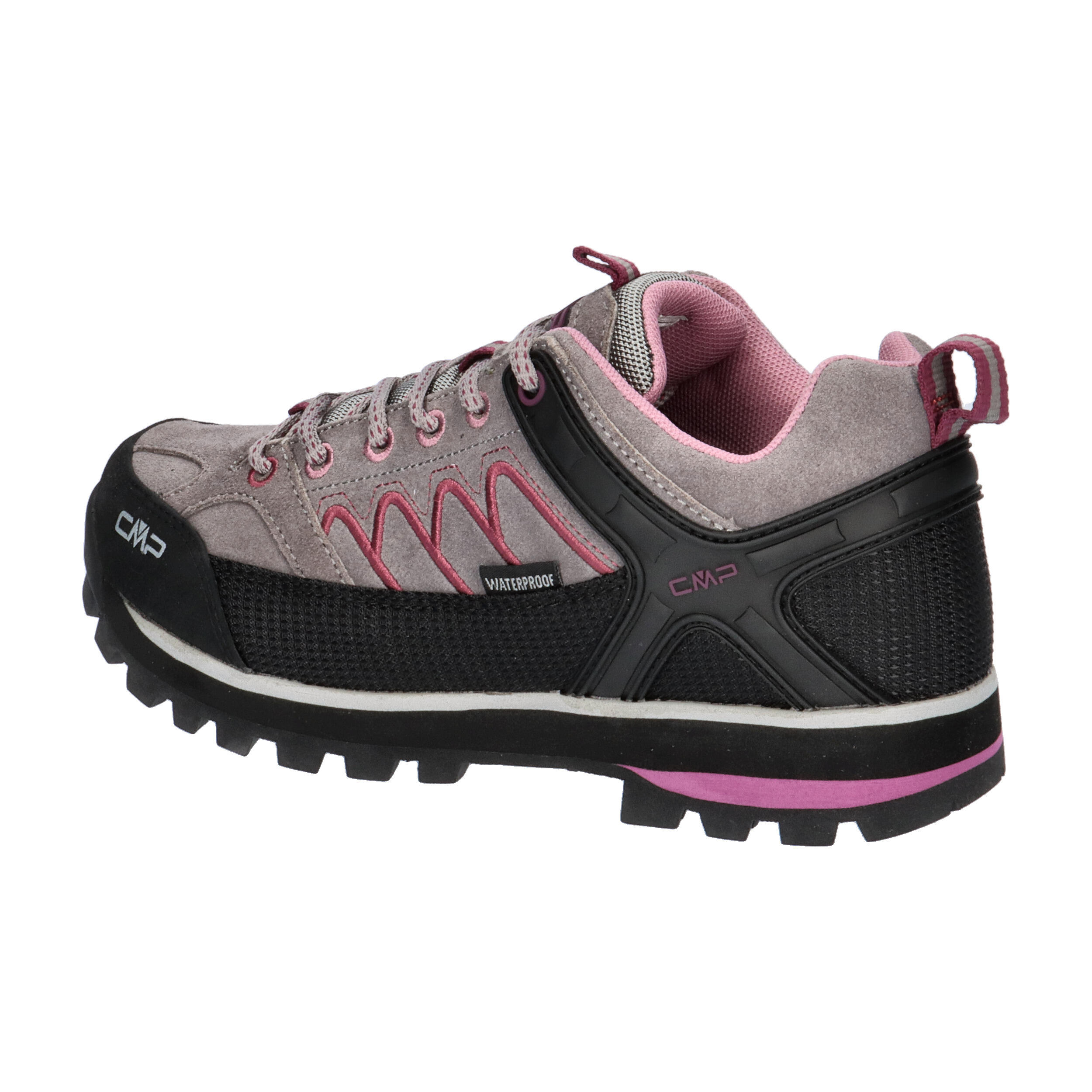 Buty trekkingowe damskie Moon Low skóra wodoodporne 3/7