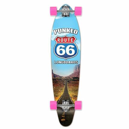 YOCAHER - Planche Kicktail Longboard Complete - The Run