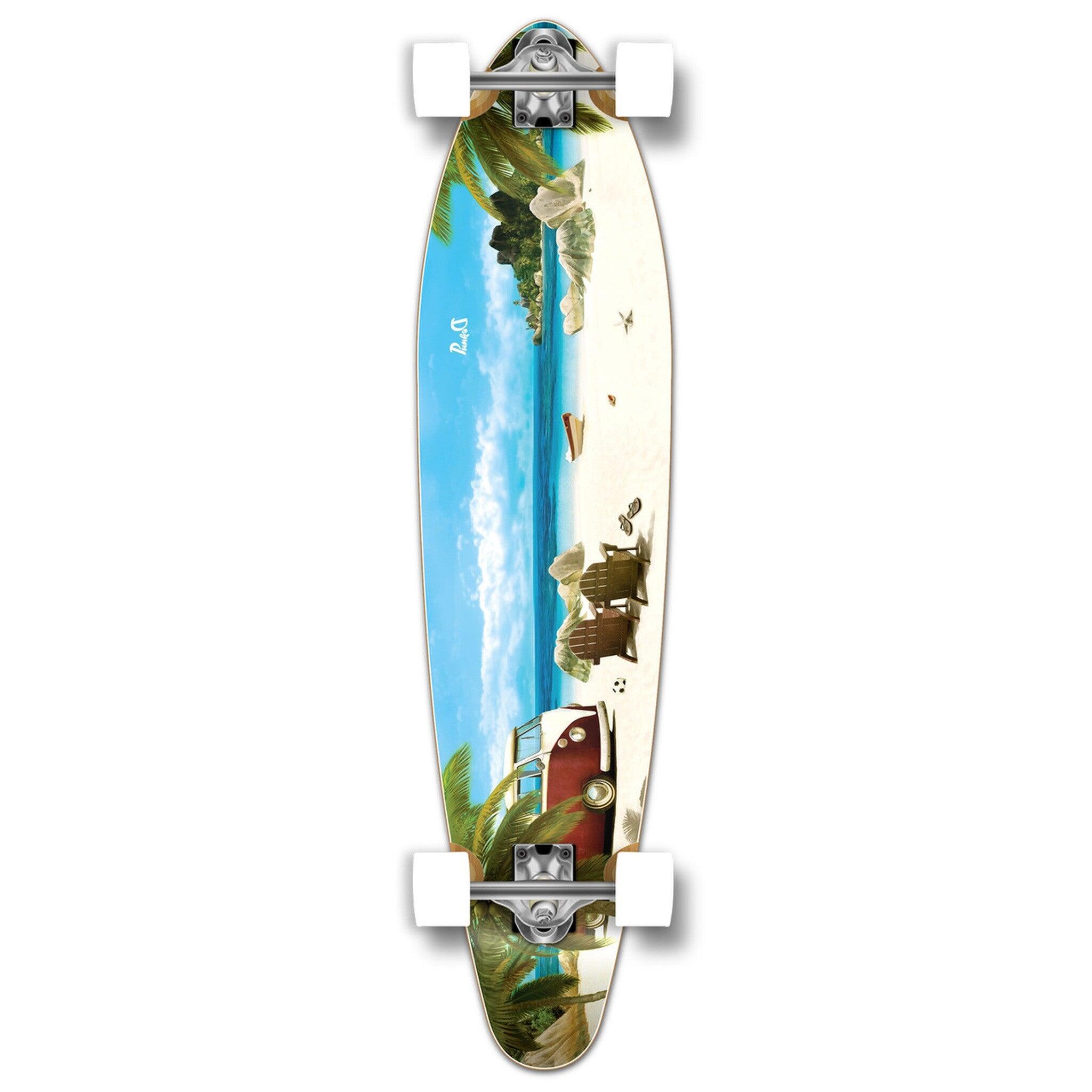 YOCAHER - Skate Longboard Kicktail Completa - Gataway 1/3