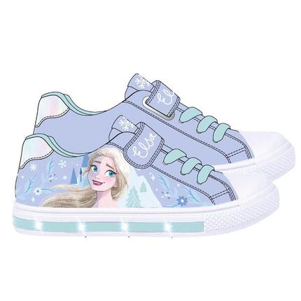 CERDÁ Frozen Kinder-Sneaker aus Canvas mit PVC-Sohle und Leuchten