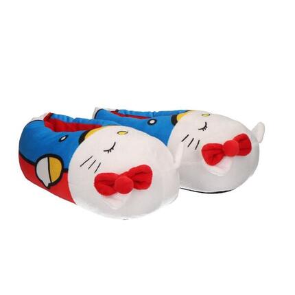 Chaussons enfant CERDÁ Hello Kitty 3D, bleu avec nœud, sans lacets