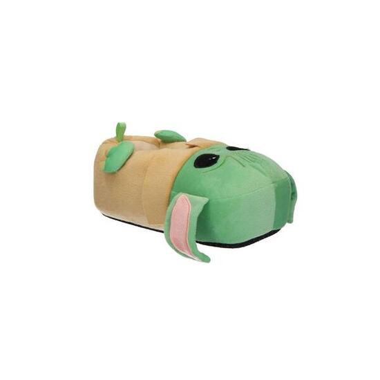 Chaussons enfant The Mandalorian 3D avec applications en peluche