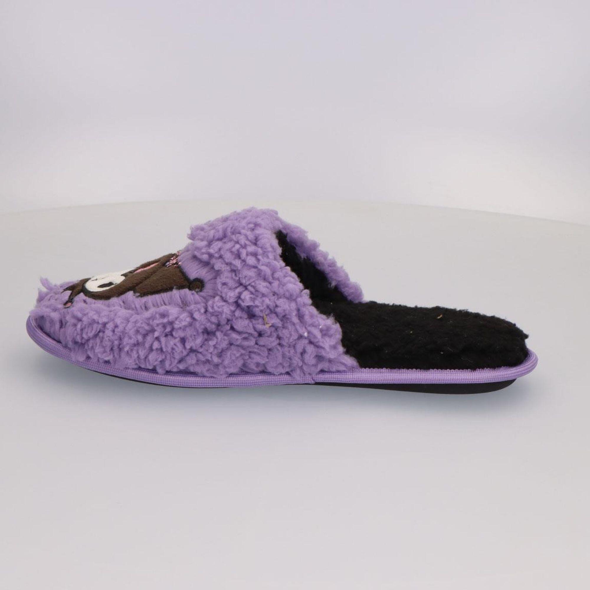 Chaussons ouverts Kuromi Sanrio CERDÁ, doublure douce et bout ouvert 4/5
