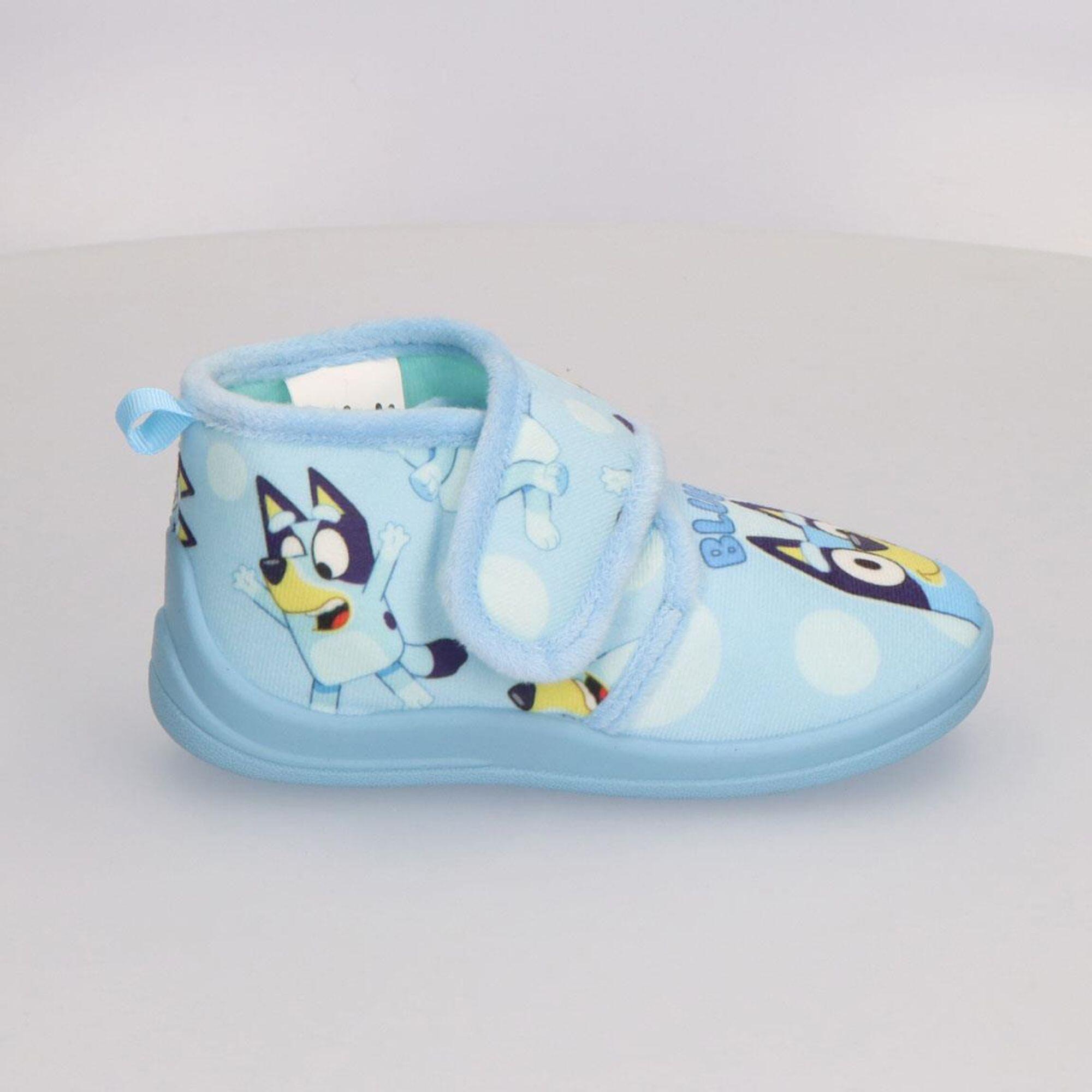 Chaussons enfant type bottine CERDÁ Bluey avec fermeture velcro 2/5