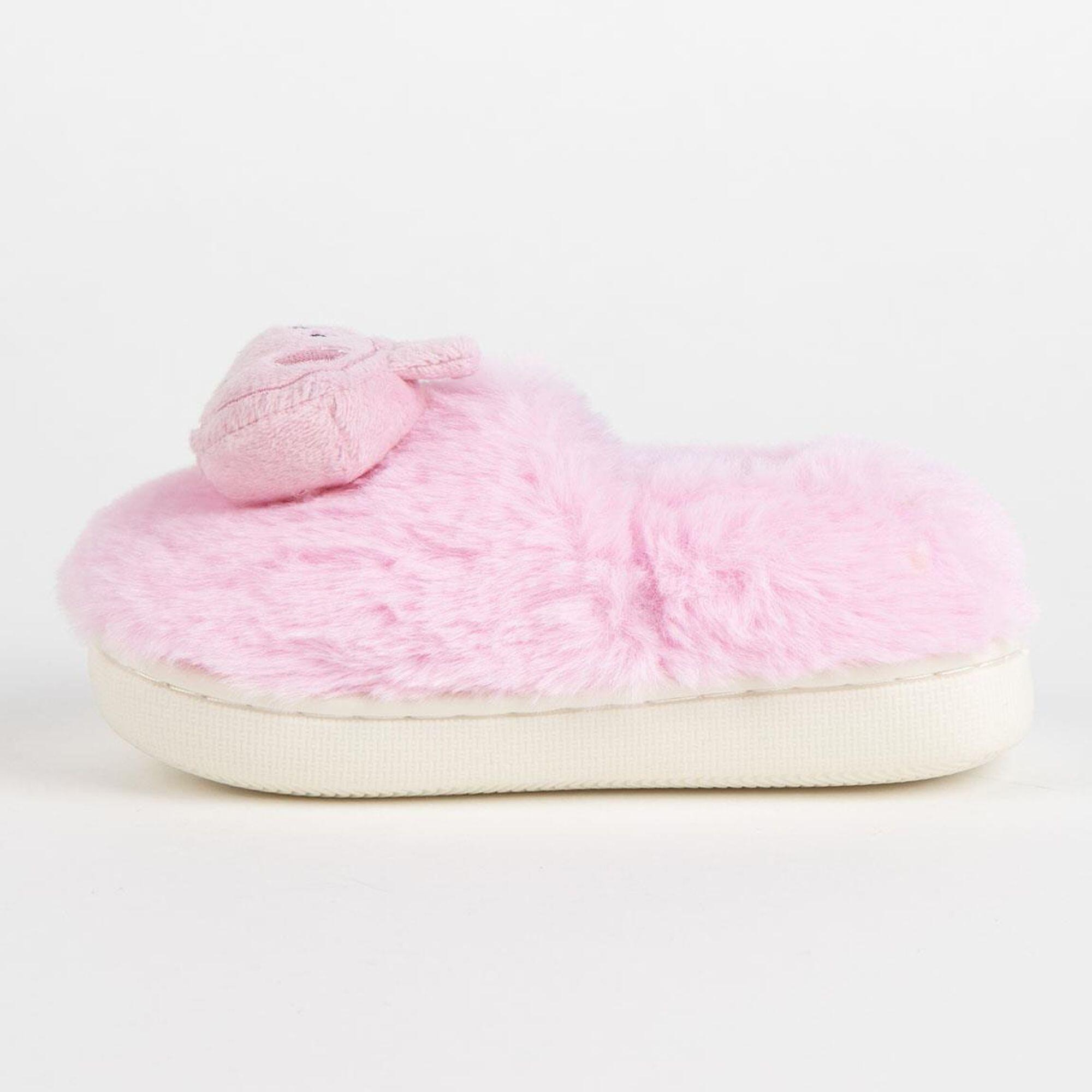 Chaussons type ballerine Peppa Pig, sans lacets, en polyester 5/6